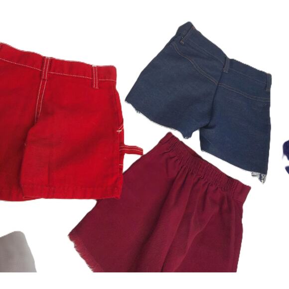 Vintage Little Girls Shorts HealthTex Sears SET OF 3 READ - Picture 4 of 6